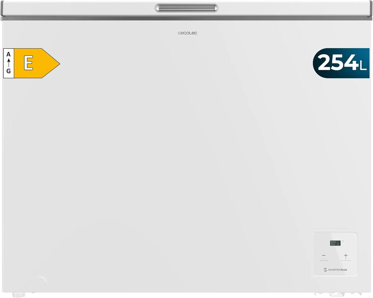 Cecotec, Truhlicové mrazničky, Mrazič / Freeze 254L Bolero CoolMarket Chest 254 bílá E. Dual funkce: lednička, Bílá, 254L, 254 W, 83, 5 cm