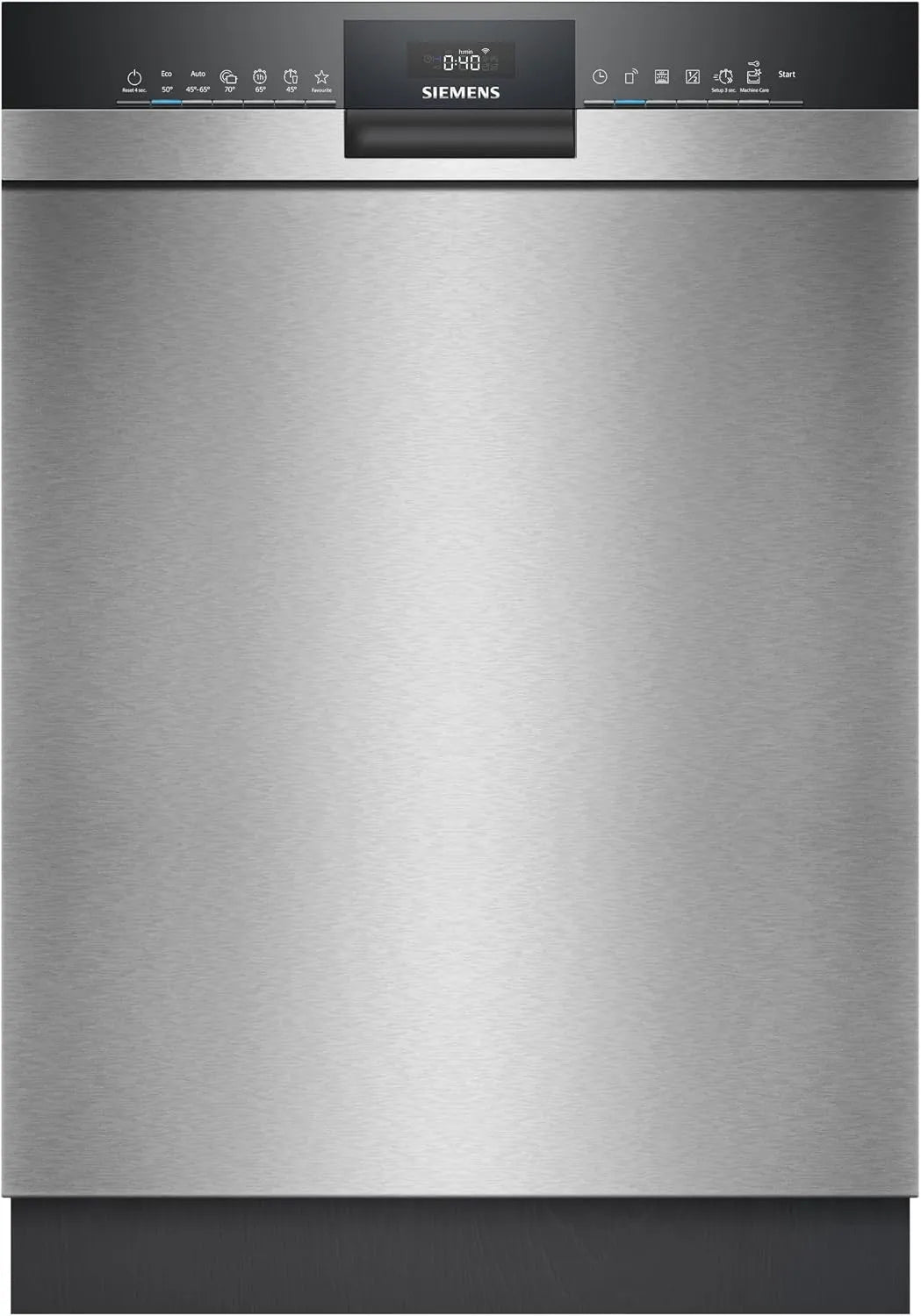 Siemens SN43HS03TE iQ300, Myčky nádobí, 60 cm, podstavba myčka 60 cm, nádobný koš, potvrzený výkon hygieny, smartStart, horní, Bílá