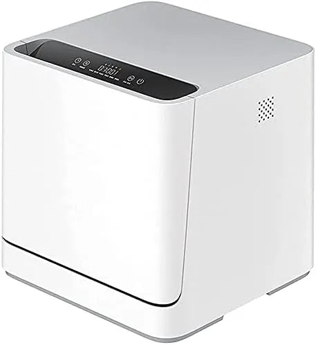 RKYRRKI, Stolní myčky nádobí, Mini Smart Countop tabulky nádobí myčky Ultrazvukové čistič stroj Countop, Šedá, 5, 3 l, 900W, 50 Hz, 12, 5 kg