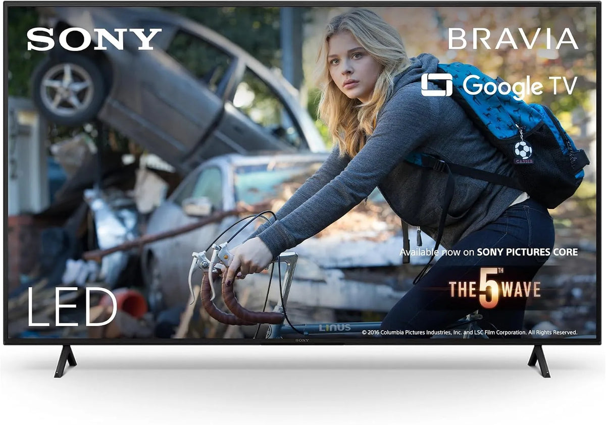 Sony KD-75X75WL, Televizory, BRAVIA, 75 palcová TV, LED, 4K HDR, Google TV, Smart TV, Pracuje s Alexa, Černá, 75X75, 4K, 75W