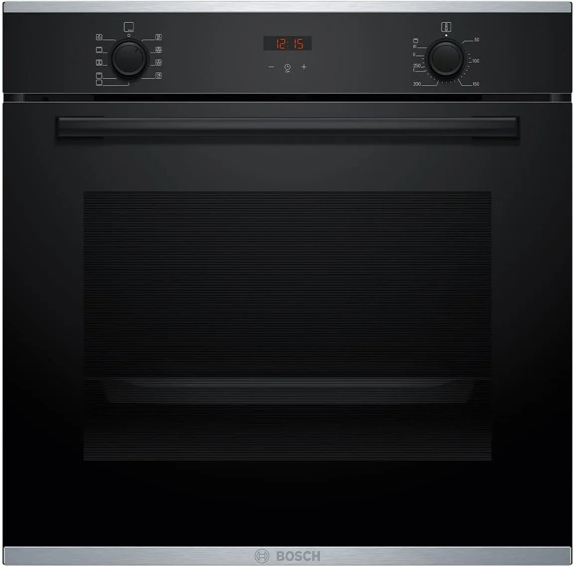 Bosch HBA234BB3, Trouby, Černá trouba, Černá