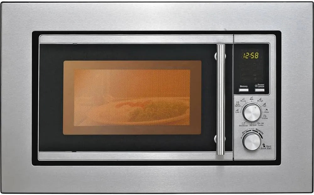 Silva-Homeline 880E, Mikrovlnné trouby s grilem, Silva homeline EBM-G NA 34, 6 cm / gril funkce 900 W / interiér nerezové oceli, Stříbrná, 34, 6 cm