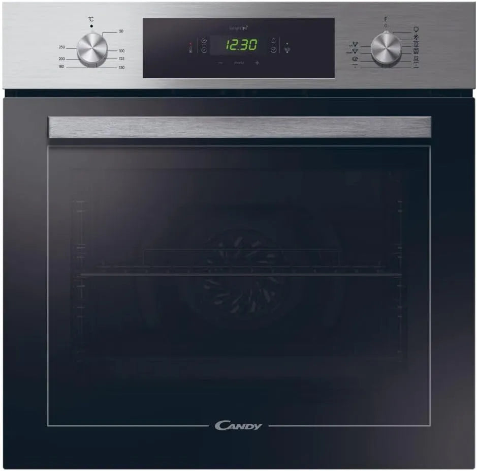CANDY FCT615XNWFDE, Trouby, (33703385), Černá / stříbrná, 70l, 0.92kW, 0.68kW, 60x60cm