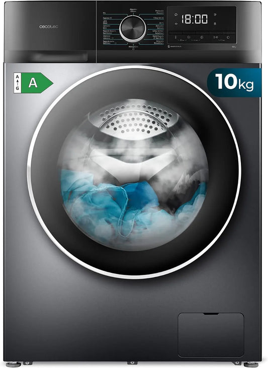 Cecotec, Pračky, Pračka 10 kg Bolero DressCode 10500 Inverter Steel A, Bílá, 10 kg