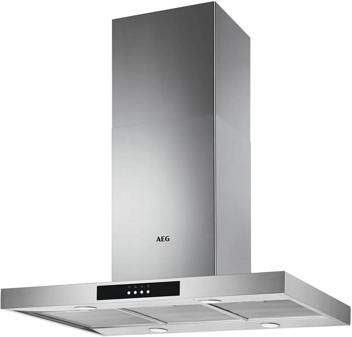 AEG DIB3951M, Ostrůvkové digestoře, Ostrovní kapota 90 cm nerezová ocel, Stříbrná, 90 cm, 73 dB, 68 dB, 11.7 W