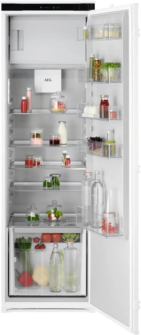 AEG NSF6D181ES, Mrazničky, Built- in lednice s mrazákem, Bílá, 178 cm