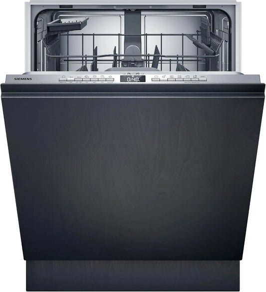 Siemens SN63HX03TE iQ300, Myčky nádobí, 60 cm, myčka nádobí plně integrovaná 60 cm, příbory, smartStart, asistent programu, Stříbrná