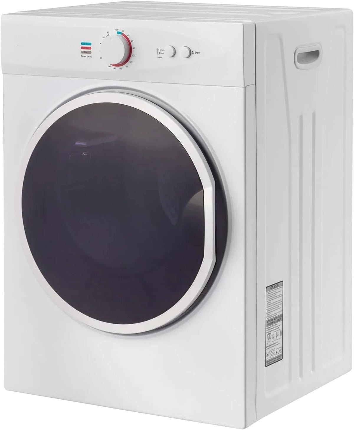 LEADZM, Odvětrávací sušičky, Mini Sušička oblečení elektrické sušička vzduchu Sušička 3KG, Bílá, 3KG, 6KG, 2.5KG, 595x510x681 mm