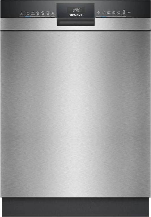 Siemens iQ300 SN43ES28AE, Myčky nádobí, 60 cm, Smarter podstavba myčka nádobí 60 cm nerezová ocel, Stříbrná, 60 x 81, 5 x 57, 5 cm