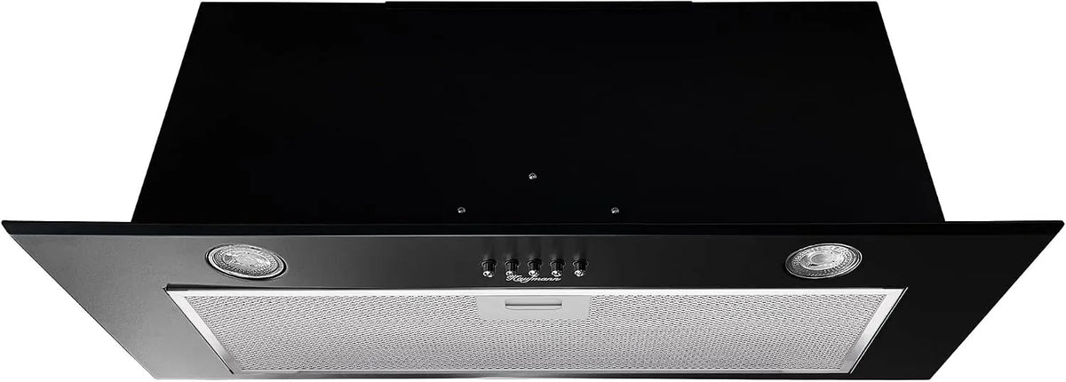 Kaufmann, Moduly ventilátoru, obchodní řada Fenix 70 BL, vybavená kapota 70 cm, černá 1000 m3 / h, Černá, 70 cm, 90 cm, 2 x 3, 49 dB