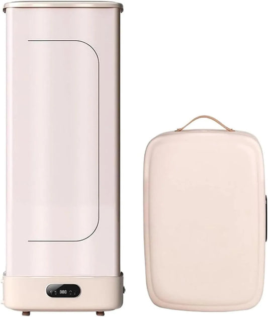 BeoyNot, Cestovní stanice pro žehlení páry, Vertikální pára Žehlička 800W Automatická žehlička, Přenosný parní sušička Chytrý, Šedá, 800W, 220V