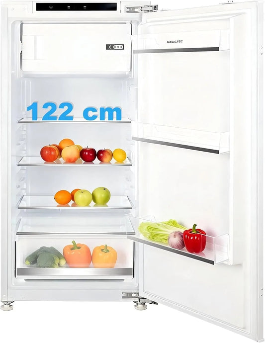 magictec, Kombinované chladničky s mrazákem, Budova v chladničce 122cm s mrazákem x 55, 5 cm široký, Bílá, 122cm, 55, 5 cm, 1220mm, 172L