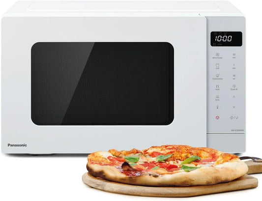 Panasonic NN-K35NWMEPG, Mikrovlnné trouby s grilem, NN, Gril / Mikrovlnná trouba, 24 litrů, 900 W výkon, 8 Autoprogram, Combi- Cook