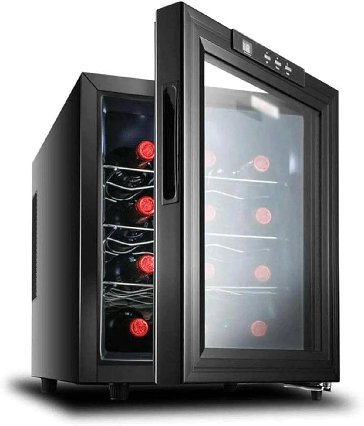 Generisch, Nápojové chladničky, Chladič červeného vína, Mini Termoelektrická lednička pro 12 lahví, konstantní, Bílá, 12 l, 33 l, 50W