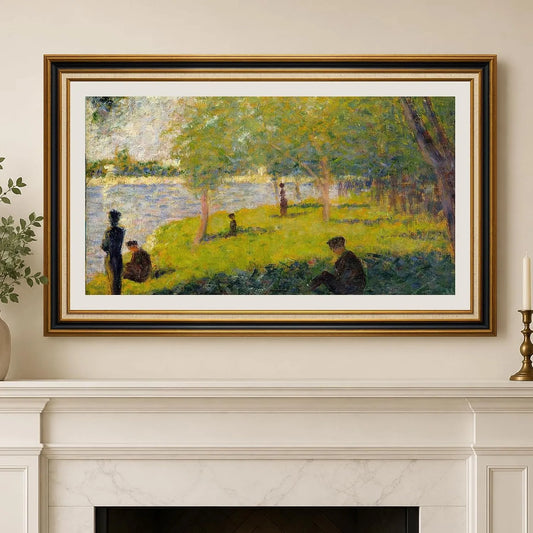 FOLKOR, Nástěnné a stolní rámy, TV rámeček pro Samsung Rámeček TV 55 palců, Classic dekorativní rám, Černá