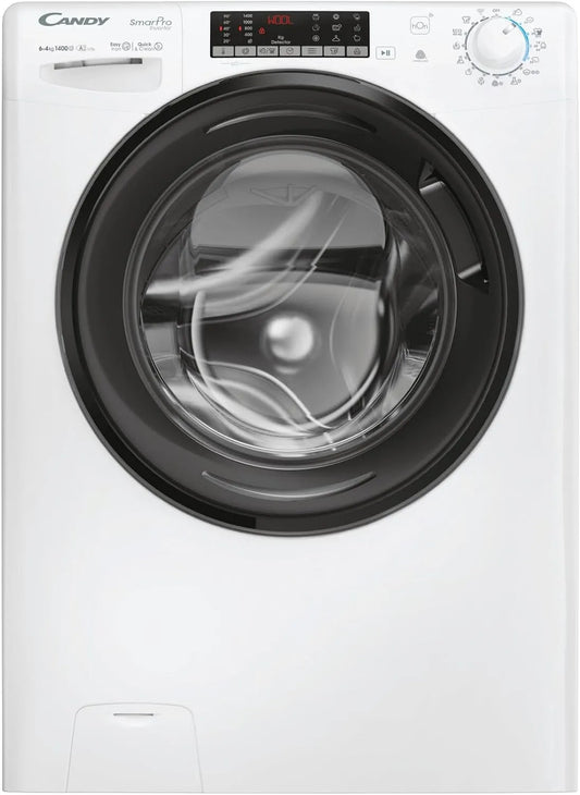 CANDY CSOW44644TWMB6-S, Pračky se sušičkou, Smart Pro lavasciuga Libera installazione Caricamento frontale Bianco E, Bílá, 4 kg, 40 l, 450 mm