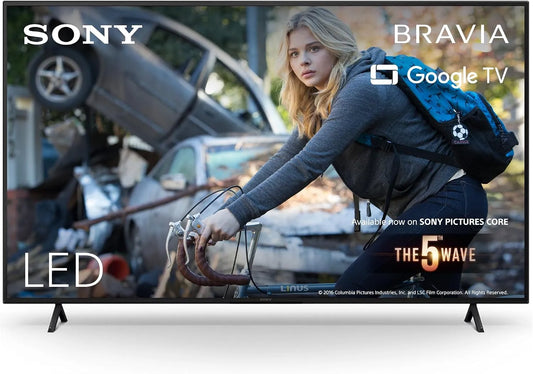 Sony KD-75X75WL, Televizory, BRAVIA, 75 palcová TV, LED, 4K HDR, Google TV, Smart TV, Pracuje s Alexa, Černá, 75X75, 4K, 75W