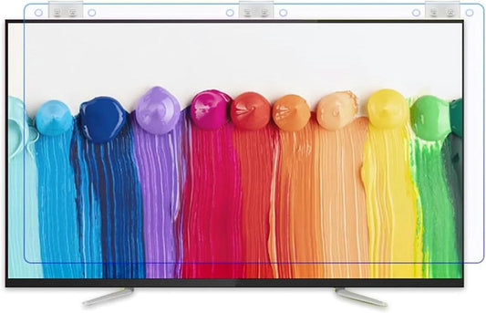 QUSYZD, Ochranné prvky obrazovky TV, Ochranný film TV obrazovky pro 32-65 palců TV, anti- modré světlo / anti- scratch, Černá, 4K, OLED, QLED