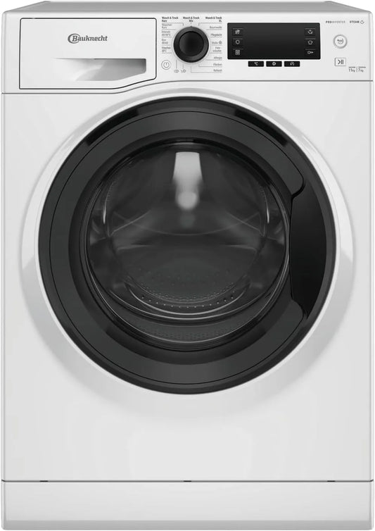 Bauknecht 117B, Pračky se sušičkou, WATK Sense 59 C Pračka / 11kg myčka / 9kg Sušení / EEK C / Short 30 ° / Anti, Bílá, 11kg, 9kg, 1kg, 7 kg