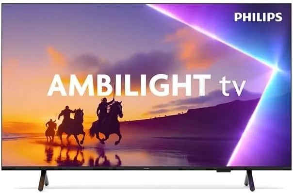PHILIPS 50PUS8510, Televizory, Ambilight 4K QLED Smart TV 50 palcový displej s platformou Titan OS, Pixel, Černá, 4K, QLED, OLED, Mini LED