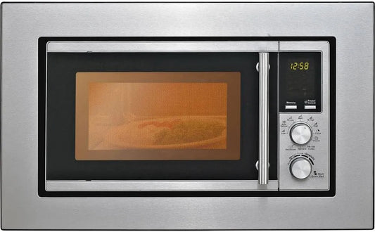 Silva-Homeline 880E, Mikrovlnné trouby s grilem, Silva homeline EBM-G NA 34, 6 cm / gril funkce 900 W / interiér nerezové oceli, Stříbrná, 34, 6 cm