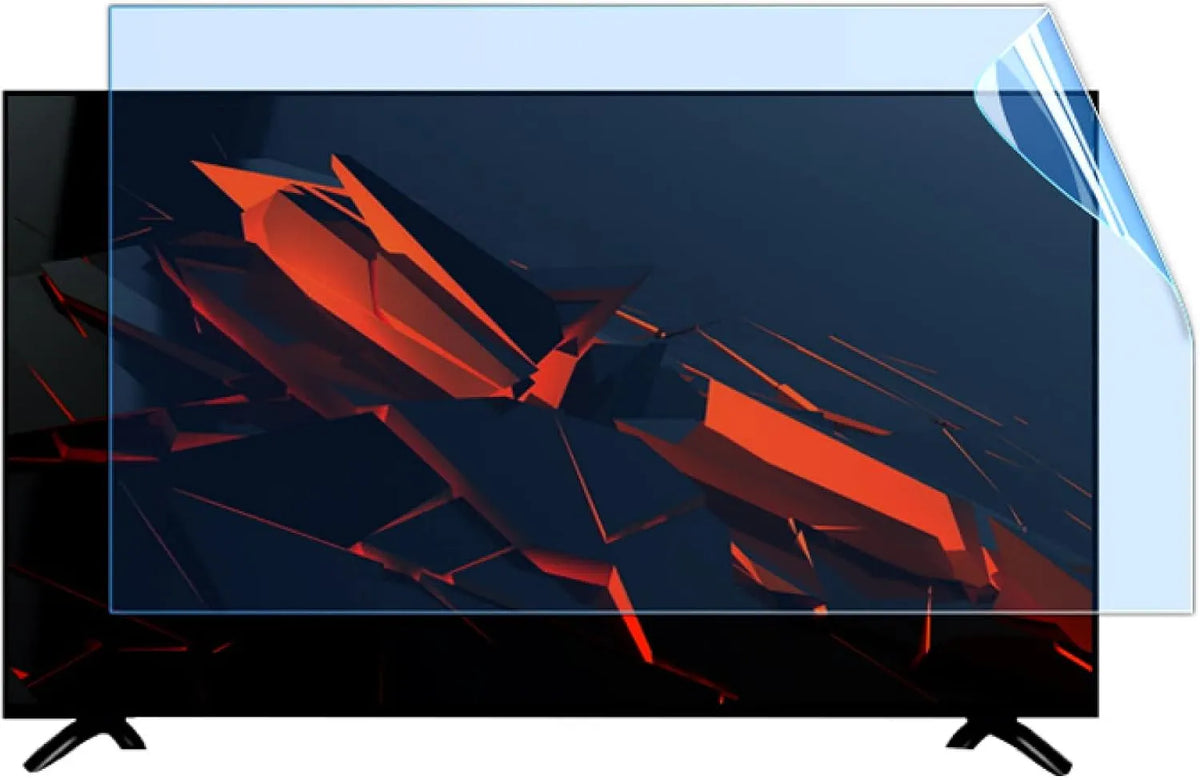 MJYT, Televizory, TV obrazovka ochranný film, matný, modré světlo, monitor film, glare- free, Černá, 1269x721 mm, 23 mm, 10 cm