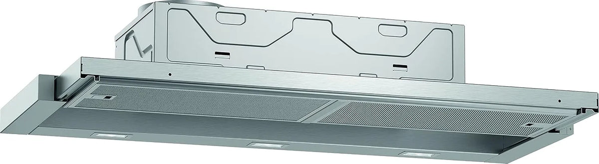 Neff D49ED22X1, Podstavné digestoře, řada extraktorů, N50 plochá obrazovka, 90 cm, třída energetické účinnosti A, Černá / stříbrná, 22X1