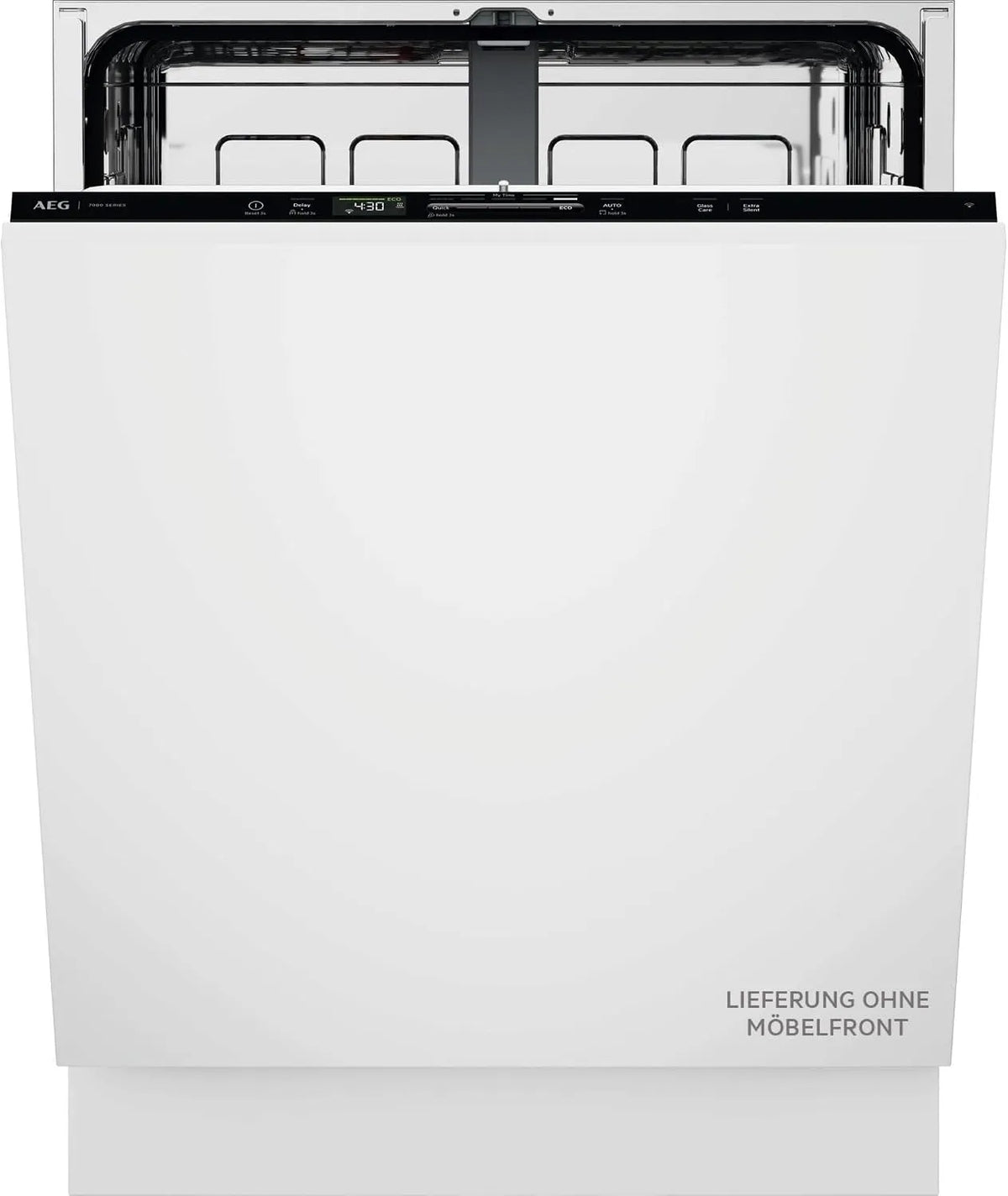 AEG GI7200A1SC, Myčky nádobí, 60 cm, Plně integrovaná myčka nádobí 7000, inteligentní myčka WiFi, flexibilní, Stříbrná, 42dB, 8, 4L