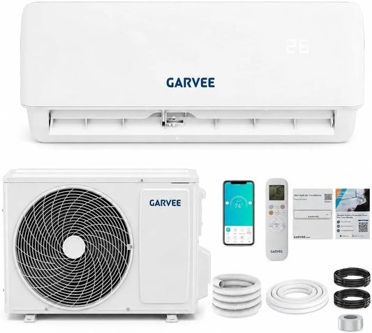 Euker, Splitové klimatizace, Rozdělený klimatizátor 12000 BTU (3, 5 kW) s chlazením a ohřevem, třída, Bílá, 12000 BTU, 3, 5 kW, 19 dB, 2 cm