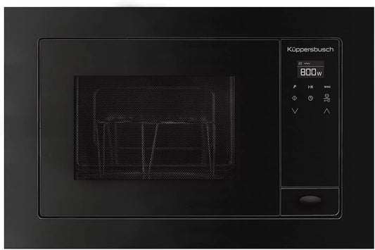 Küppersbusch M6120.0S, Mini trouby, Stavební- v mikrovlnné troubě, Černá / stříbrná, 800 W, 1200 W