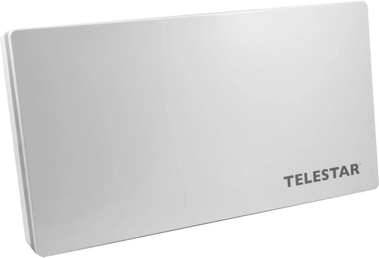 TELESTAR, Satelitní nádobí, Digiflat 2 Twin Sat Plochá anténa pro 2 účastníky (LNB: 0.2dB, 33.7 dBi win, Černá, 0.2dB, 33.7 dB, 0 x 35, 0 x 15