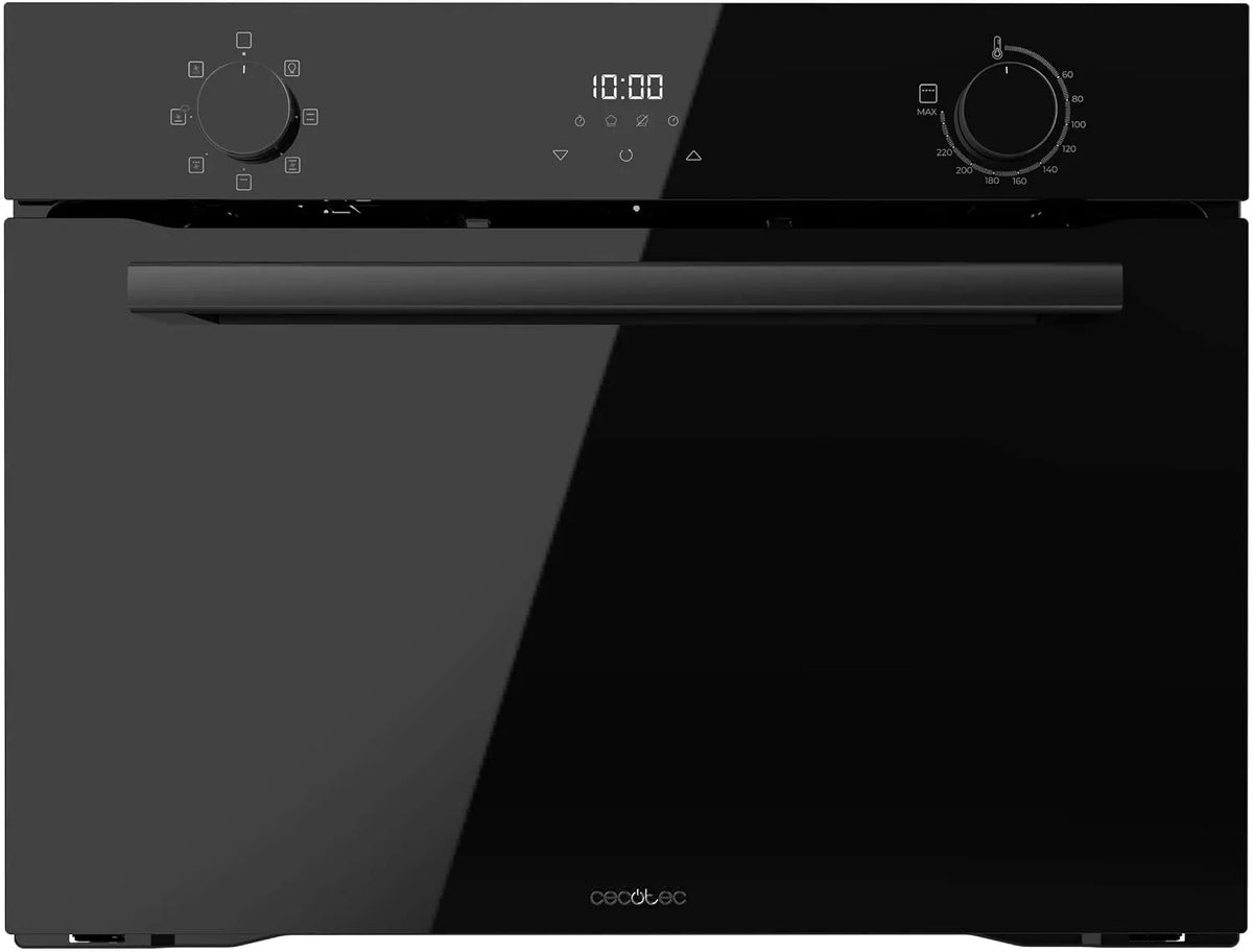 Cecotec M224500, Trouby, Built- ve víceúčelovém nábytku 53L Bolero Hexa sklo černá A. 2600W, 7 funkcí, Černá, 53L, 224500 G, 2600W, 1 l
