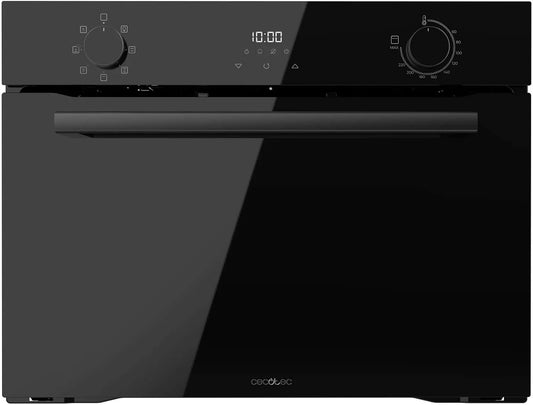 Cecotec M224500, Trouby, Built- ve víceúčelovém nábytku 53L Bolero Hexa sklo černá A. 2600W, 7 funkcí, Černá, 53L, 224500 G, 2600W, 1 l