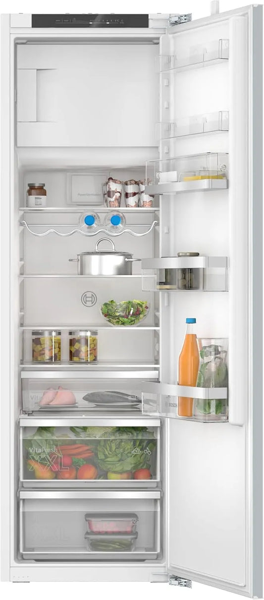 Bosch KIL82ADD0, Kombinované chladničky s mrazákem, ova řada 6 v chladničce s mrazákem 177.2 x 55.8 cm, Bílá, 6 v, 2 x 55, 8 cm, 5 l