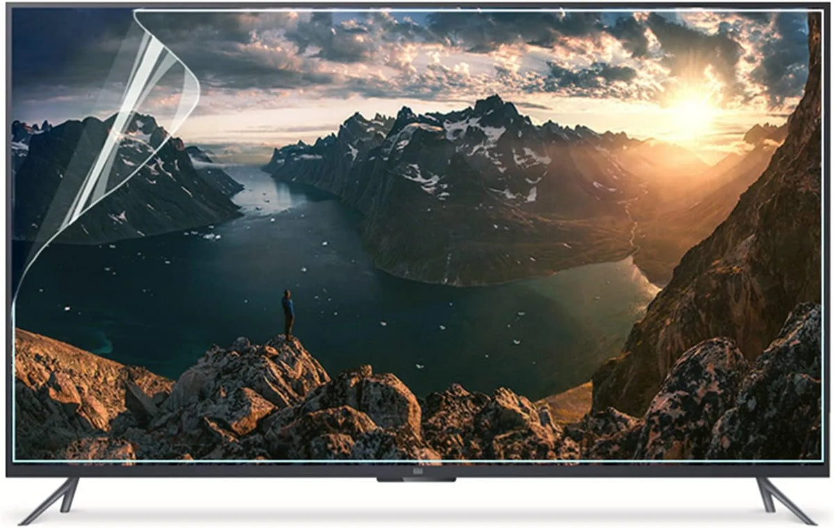 KELUNIS, Ochranné prvky obrazovky TV, 32 - 75 palců lesk ochrana TV obrazovky pro Sharp / Sony / Samsung / Hisense /, Černá, 58 ', 4K, OLED