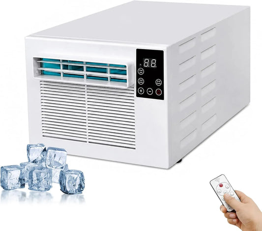 Generisch, Mobilní klimatizace, Přenosná klimatizace, 280 W low výkon lednice, digitální displej, žádná venkovní, Bílá, 280 W, 2 kW