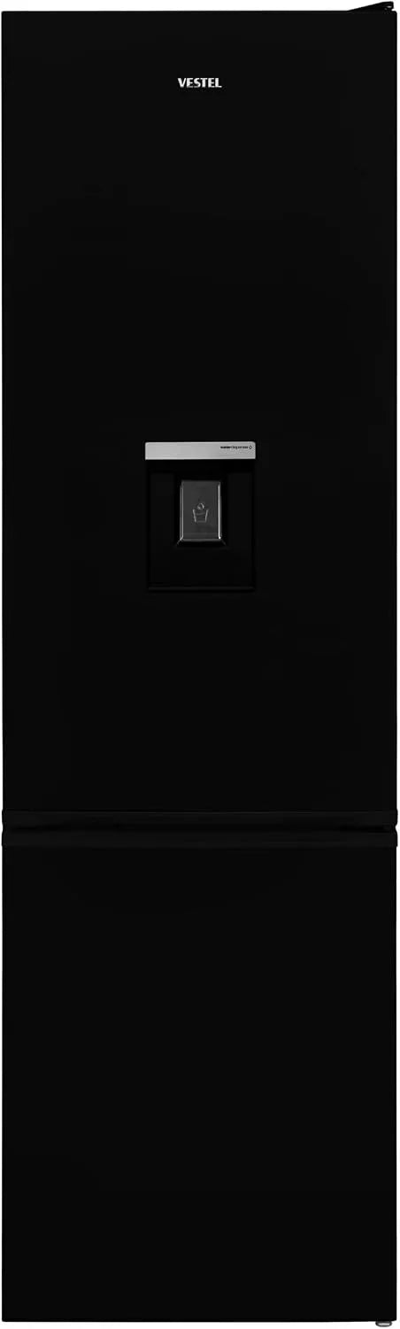 Vestel VG-CFDNB185DBN, Kombinované chladničky s mrazákem, Lednička / mrazák / Třída energetické účinnosti D / NoFrost / Kapacita použití, Černá