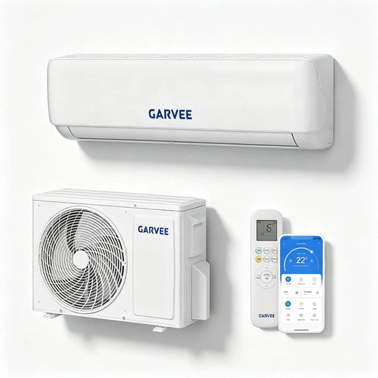 Koioplie, Splitové klimatizace, Pevný systém pro dělení vzduchu, 12000 BTU, Bílá, 3, 52 kW, 19 dB, 5 kW