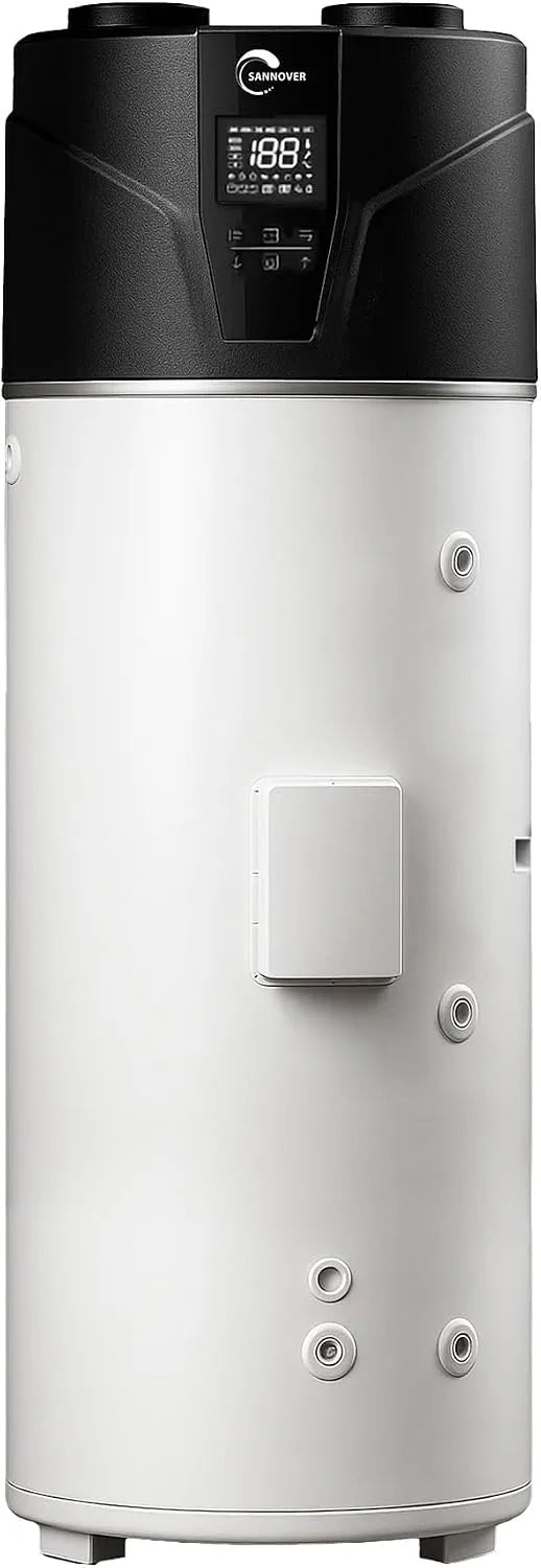Sannover Thermique, Ohřívače vody, Sanater Termodynamický ohřívač vody, monoblok, stelios, 200 l, vnitřní vzduch /, Černá, 10 l, 160 mm