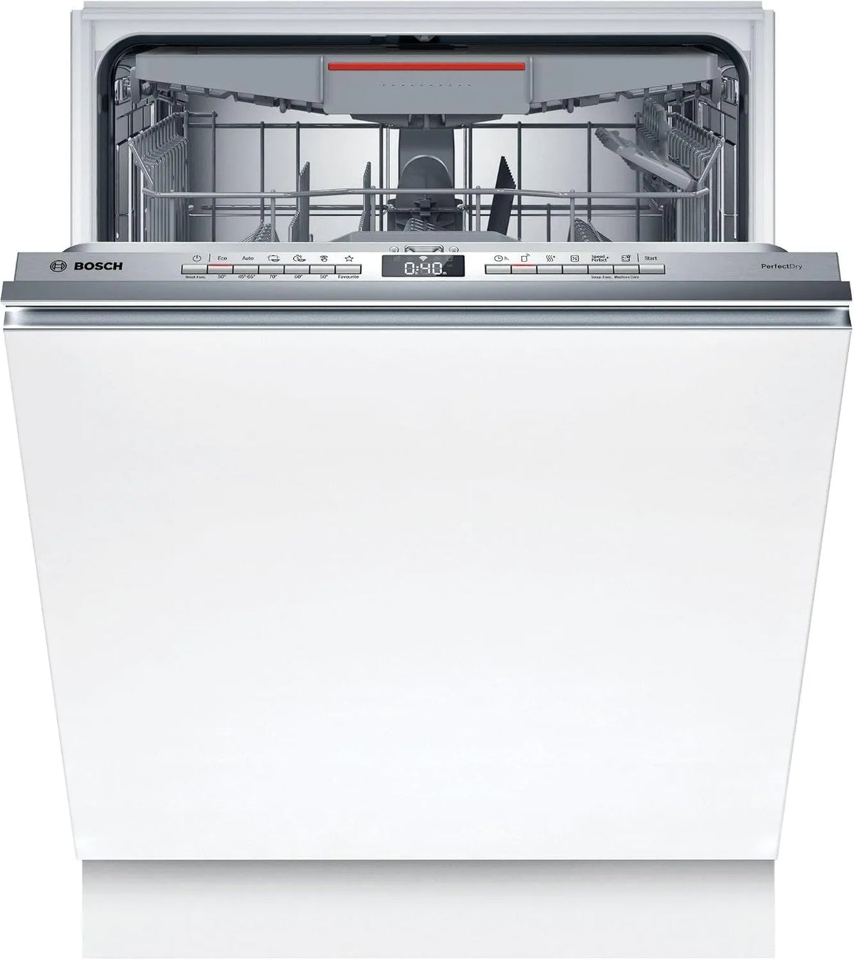 Bosch SMV6YCX02E, Myčky nádobí, 60 cm, ova řada 6, plně integrovaná myčka nádobí, Stříbrná, 5 cm