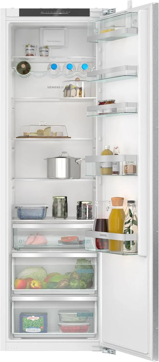 Siemens iQ500 KI81RADC0, Chladničky, built- v lednici 177.5 x 56 cm, 310 L chlazení, Made in Germany, hyperFresh 0 °, Bílá, 5 x 56 cm, 310 L